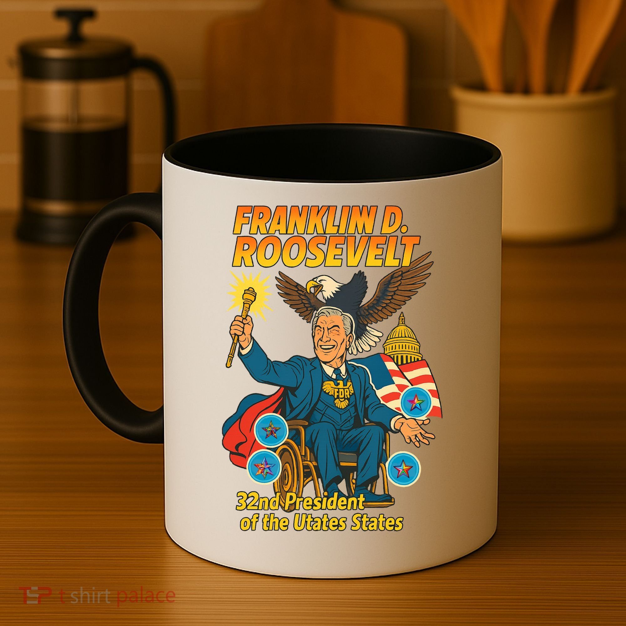 Franklin D Roosevelt The Presidential Chronicles Coffee Mug