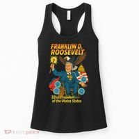 Franklin D Roosevelt The Presidential Chronicles Women's Tank Top thumb 0