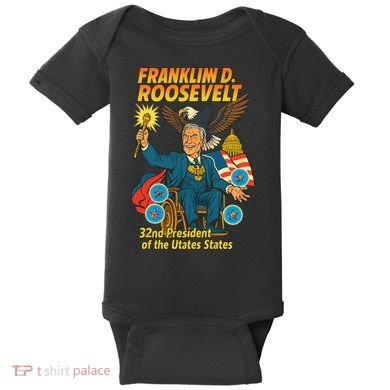 Franklin D Roosevelt The Presidential Chronicles Baby Bodysuit