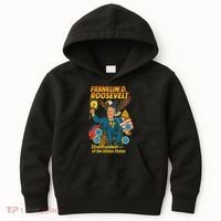 Franklin D Roosevelt The Presidential Chronicles Kids Hoodie thumb 0