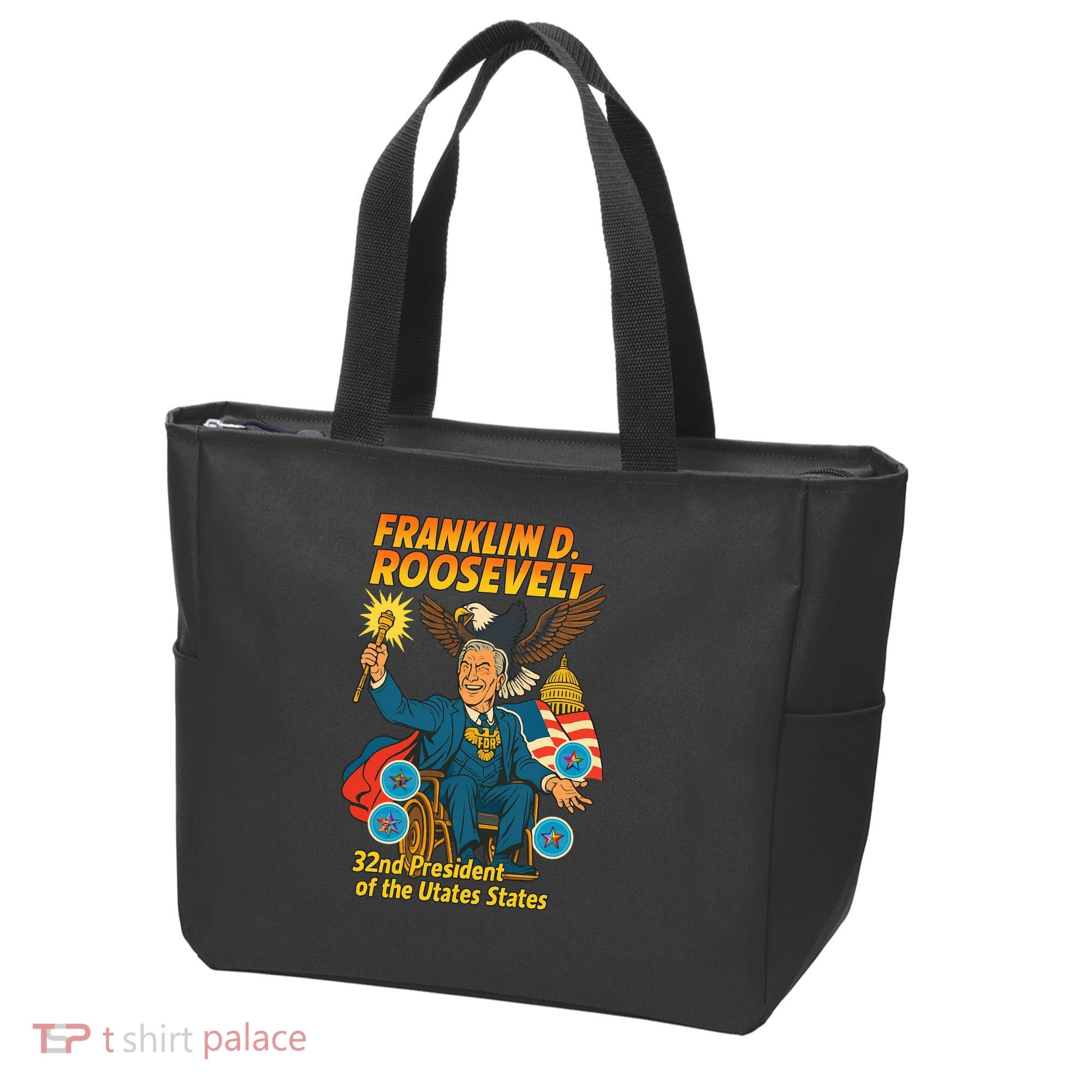 Franklin D Roosevelt The Presidential Chronicles Tote Bag