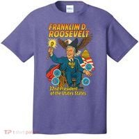 Franklin D Roosevelt The Presidential Chronicles T-Shirt thumb 0