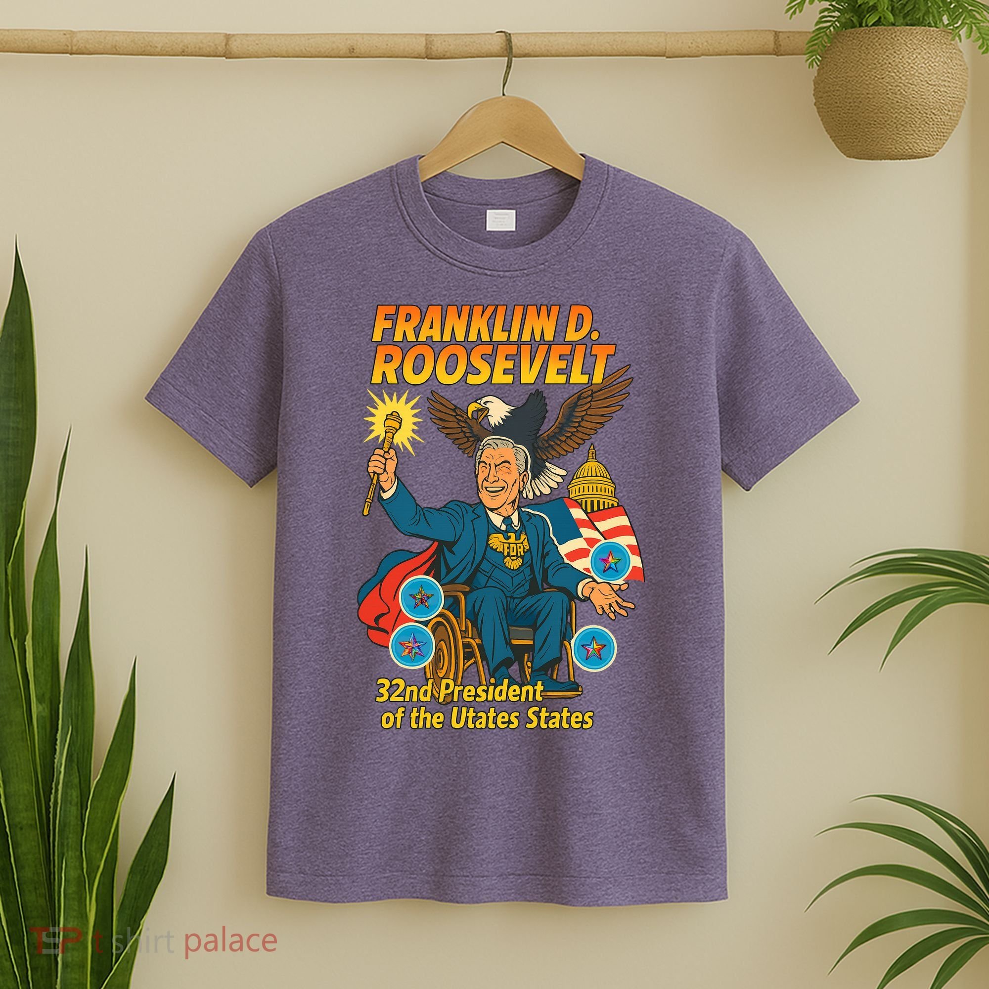 Franklin D Roosevelt The Presidential Chronicles T-Shirt