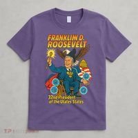 Franklin D Roosevelt The Presidential Chronicles T-Shirt thumb 4