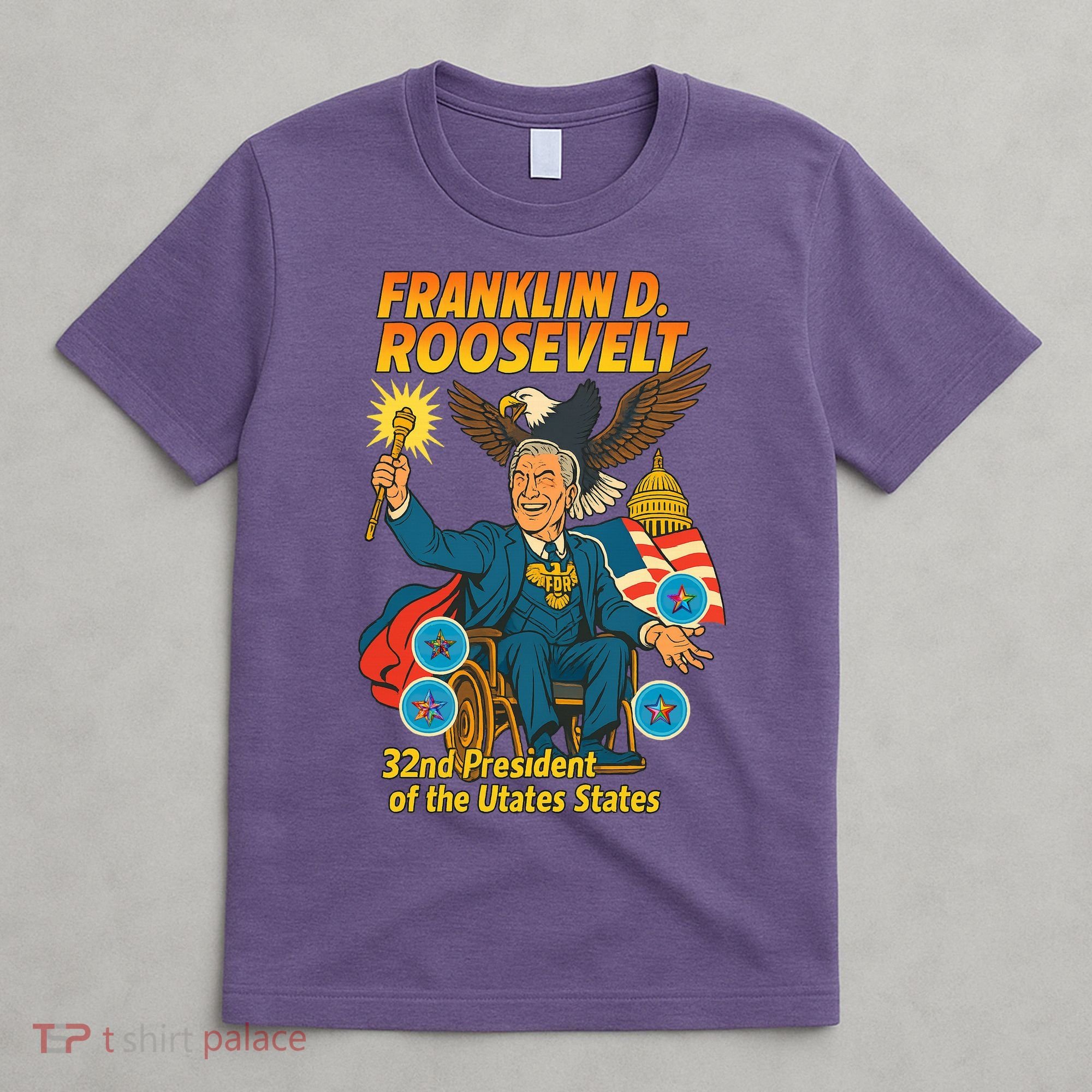 Franklin D Roosevelt The Presidential Chronicles T-Shirt