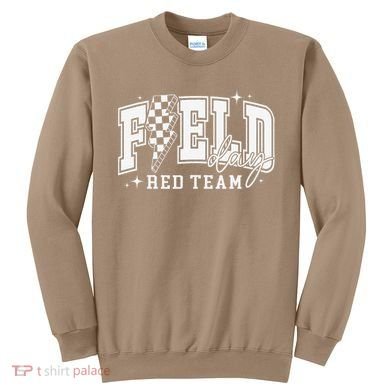 Field Day Red Team Color Field Trip Team Game Competition Sweatshirt