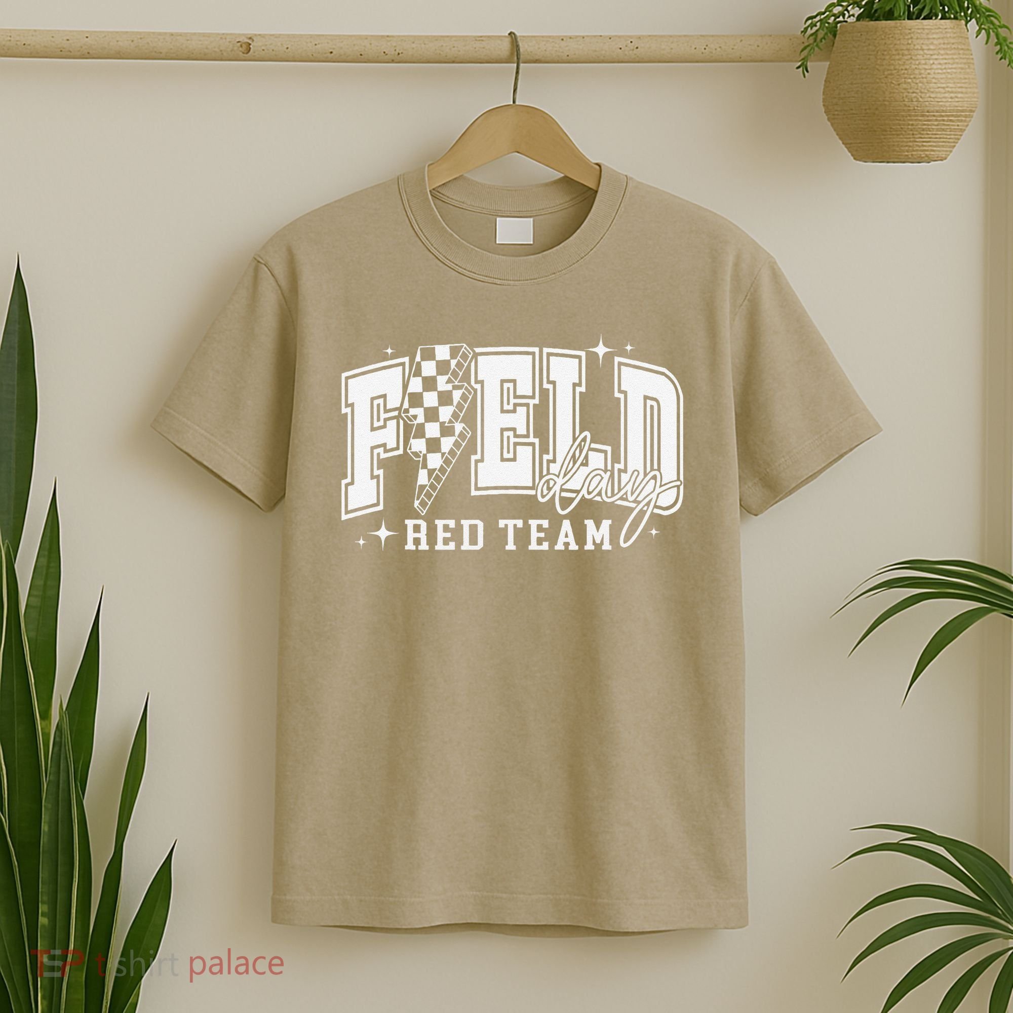 Field Day Red Team Color Field Trip Team Game Competition T-Shirt