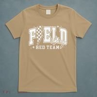 Field Day Red Team Color Field Trip Team Game Competition T-Shirt thumb 5