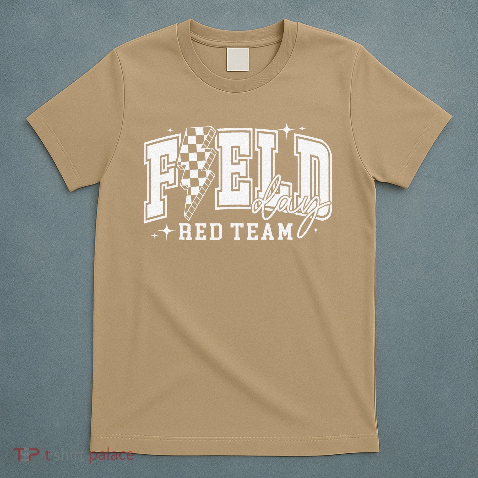 Field Day Red Team Color Field Trip Team Game Competition T-Shirt