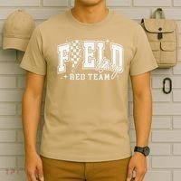 Field Day Red Team Color Field Trip Team Game Competition T-Shirt thumb 6