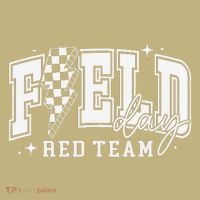 Field Day Red Team Color Field Trip Team Game Competition T-Shirt thumb 7