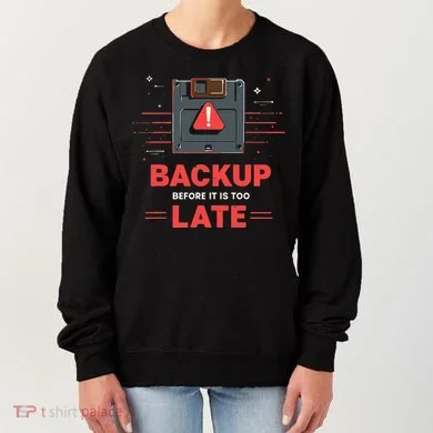 Floppy Disk Retro Tech Nostalgia Old School Computing Humor Women's Sweatshirt