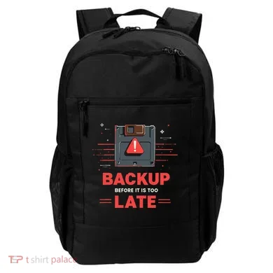 Floppy Disk Retro Tech Nostalgia Old School Computing Humor Backpack