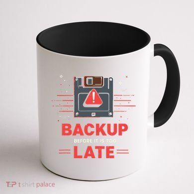 Floppy Disk Retro Tech Nostalgia Old School Computing Humor Coffee Mug back