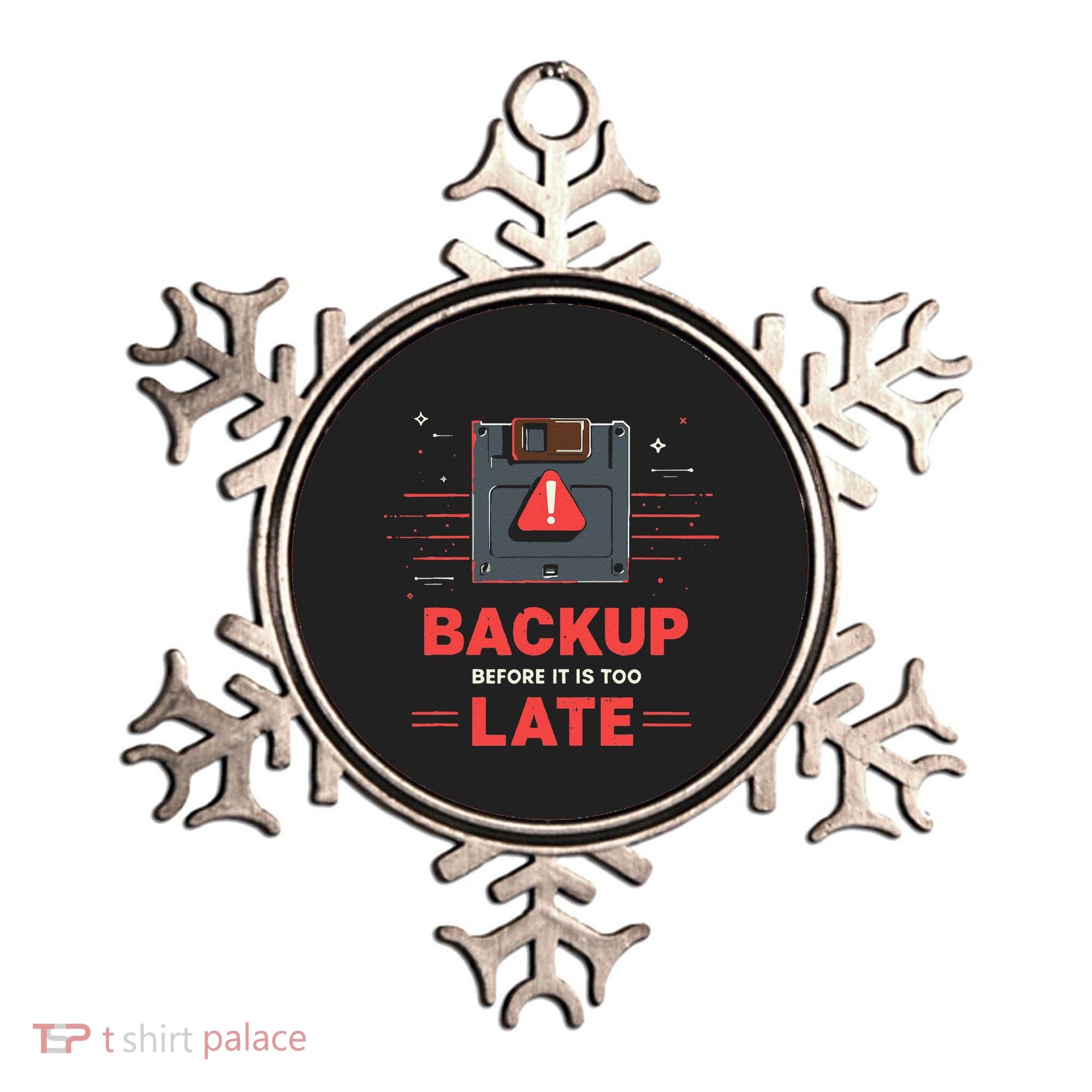 Floppy Disk Retro Tech Nostalgia Old School Computing Humor Ornament