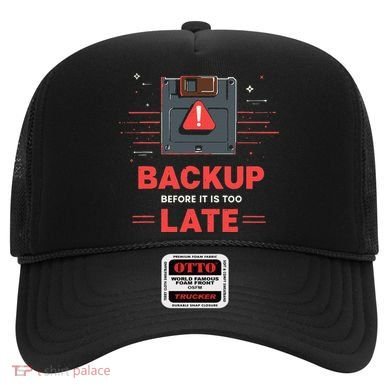 Floppy Disk Retro Tech Nostalgia Old School Computing Humor Hat