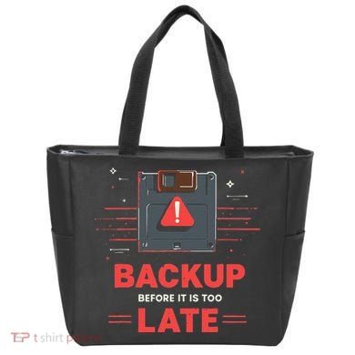 Floppy Disk Retro Tech Nostalgia Old School Computing Humor Tote Bag