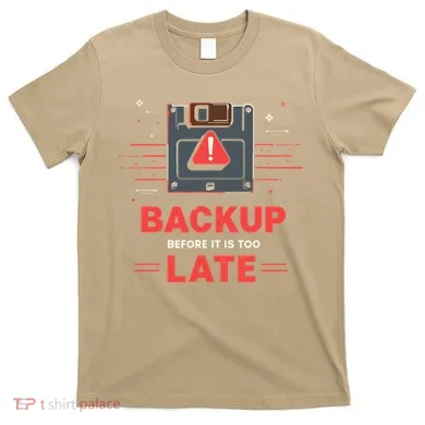 Floppy Disk Retro Tech Nostalgia Old School Computing Humor T-Shirt