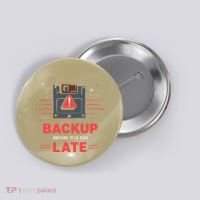 Floppy Disk Retro Tech Nostalgia Old School Computing Humor Button thumb 0
