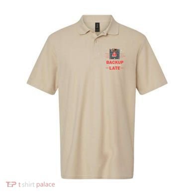 Floppy Disk Retro Tech Nostalgia Old School Computing Humor Polo