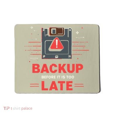 Floppy Disk Retro Tech Nostalgia Old School Computing Humor Mousepad