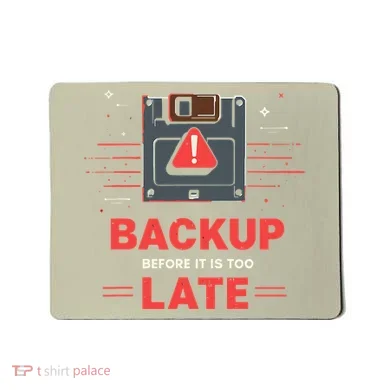 Floppy Disk Retro Tech Nostalgia Old School Computing Humor Mousepad