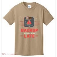 Floppy Disk Retro Tech Nostalgia Old School Computing Humor Kids T-Shirt thumb 0