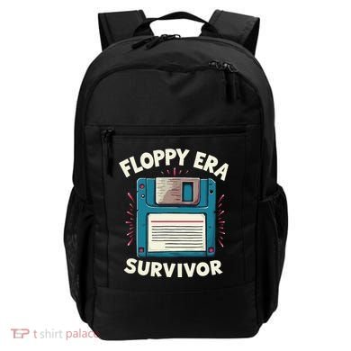 Floppy Disk Retro Tech Nostalgia Old School Computing Humor Backpack