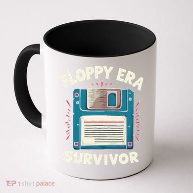Floppy Disk Retro Tech Nostalgia Old School Computing Humor Coffee Mug