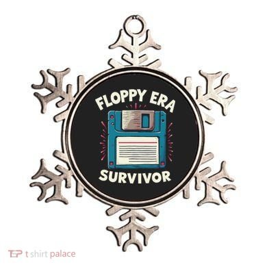 Floppy Disk Retro Tech Nostalgia Old School Computing Humor Ornament