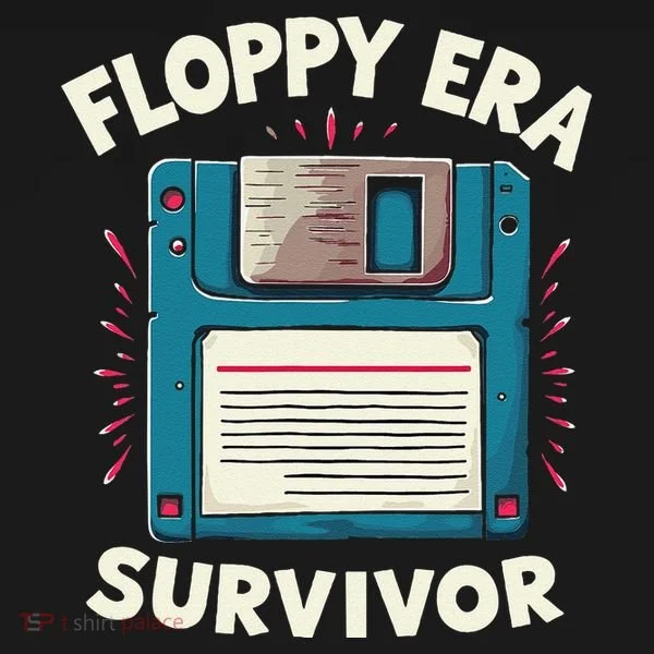 Floppy Disk Retro Tech Nostalgia Old School Computing Humor Women's Tank Top