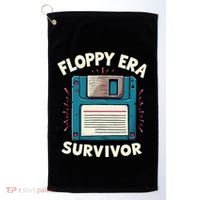 Floppy Disk Retro Tech Nostalgia Old School Computing Humor Golf Towel thumb 0