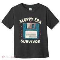 Floppy Disk Retro Tech Nostalgia Old School Computing Humor Toddler T-Shirt thumb 0