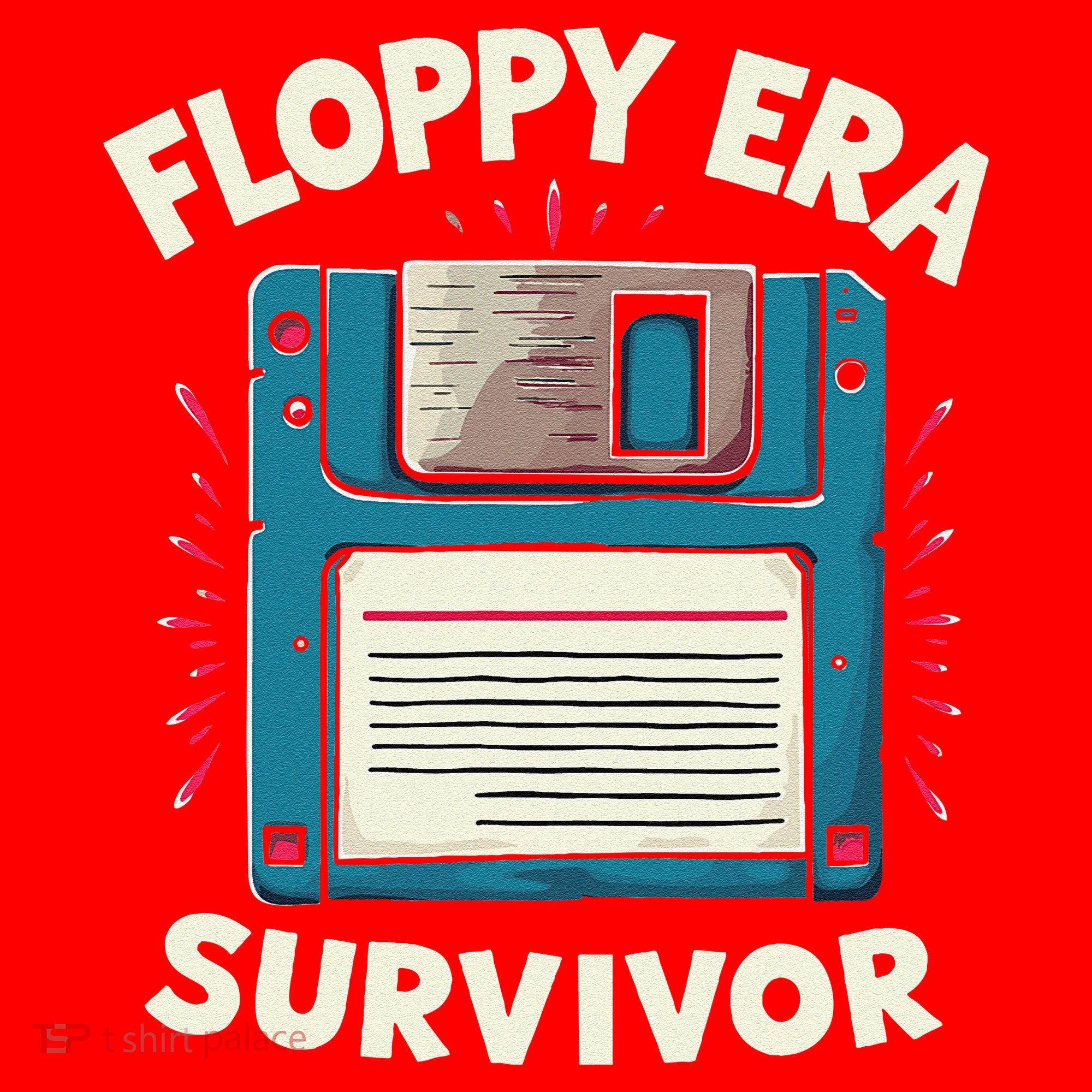 Floppy Disk Retro Tech Nostalgia Old School Computing Humor Santa Hat