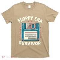Floppy Disk Retro Tech Nostalgia Old School Computing Humor T-Shirt thumb 0