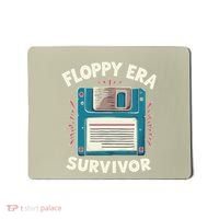 Floppy Disk Retro Tech Nostalgia Old School Computing Humor Mousepad thumb 0