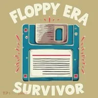 Floppy Disk Retro Tech Nostalgia Old School Computing Humor Mousepad thumb 1