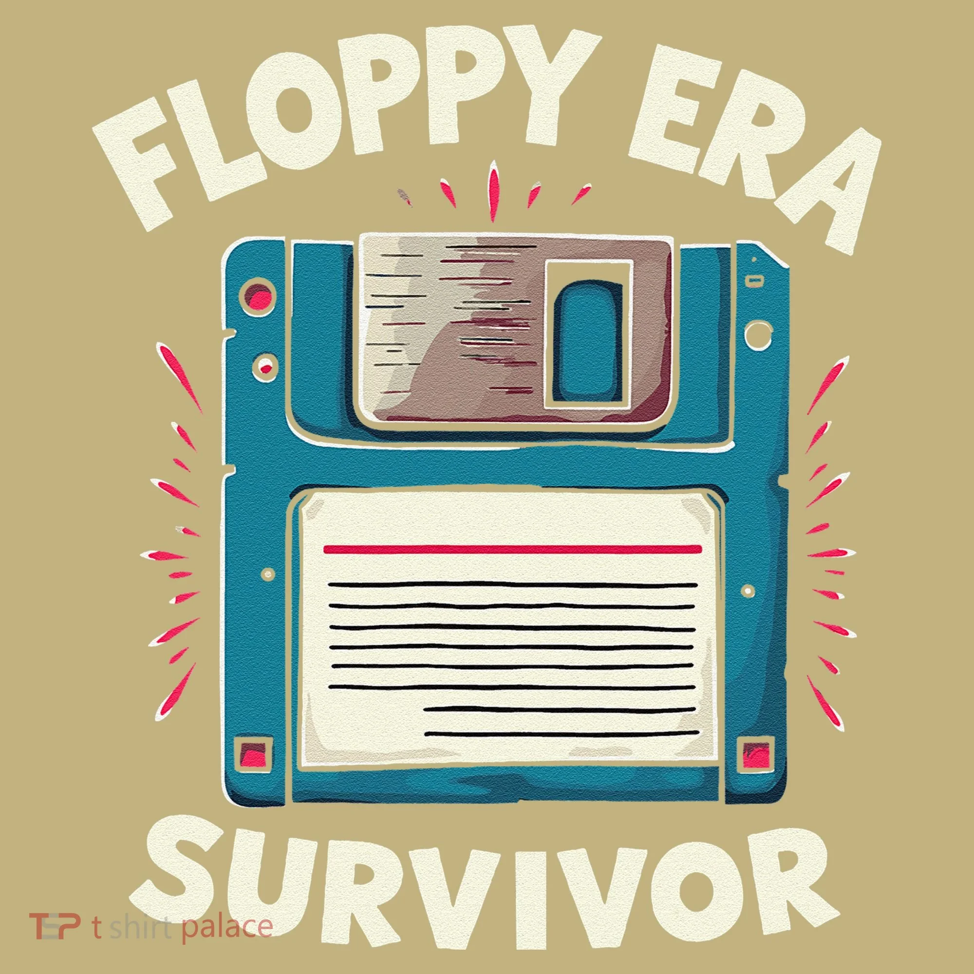 Floppy Disk Retro Tech Nostalgia Old School Computing Humor Mousepad