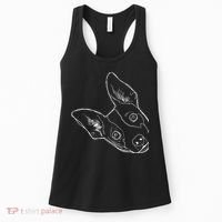 Funny Dog Rat Terrier Women's Tank Top thumb 0