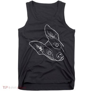 Funny Dog Rat Terrier Tank Top