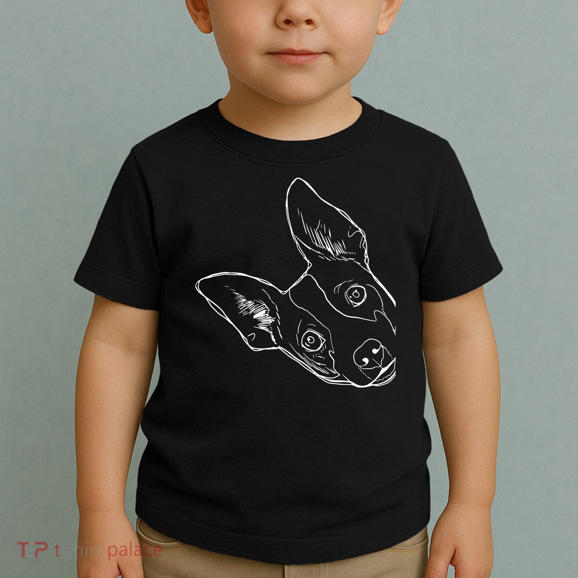 Funny Dog Rat Terrier Toddler T-Shirt