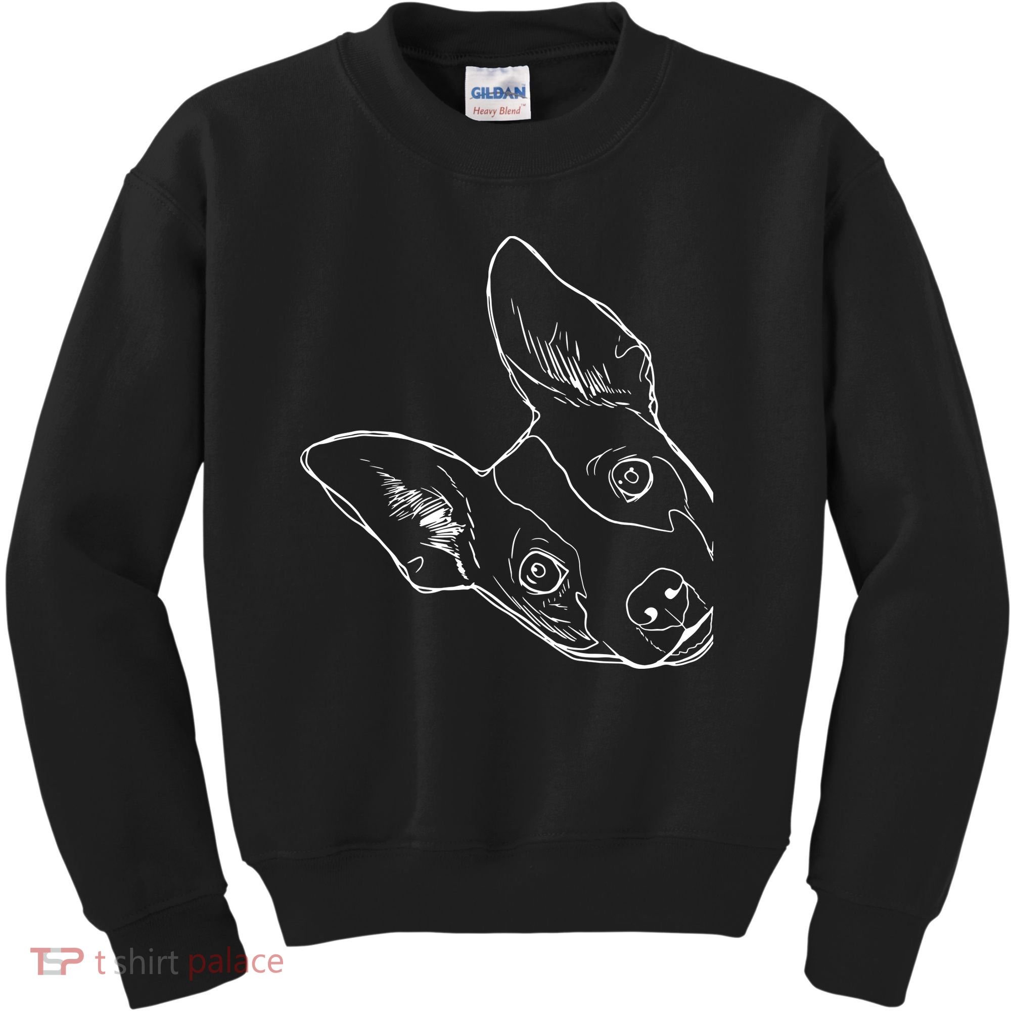 Funny Dog Rat Terrier Kids Sweatshirt