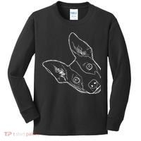 Funny Dog Rat Terrier Kids Long Sleeve Shirt thumb 0