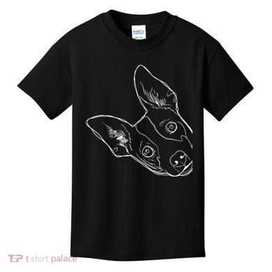 Funny Dog Rat Terrier Kids T-Shirt
