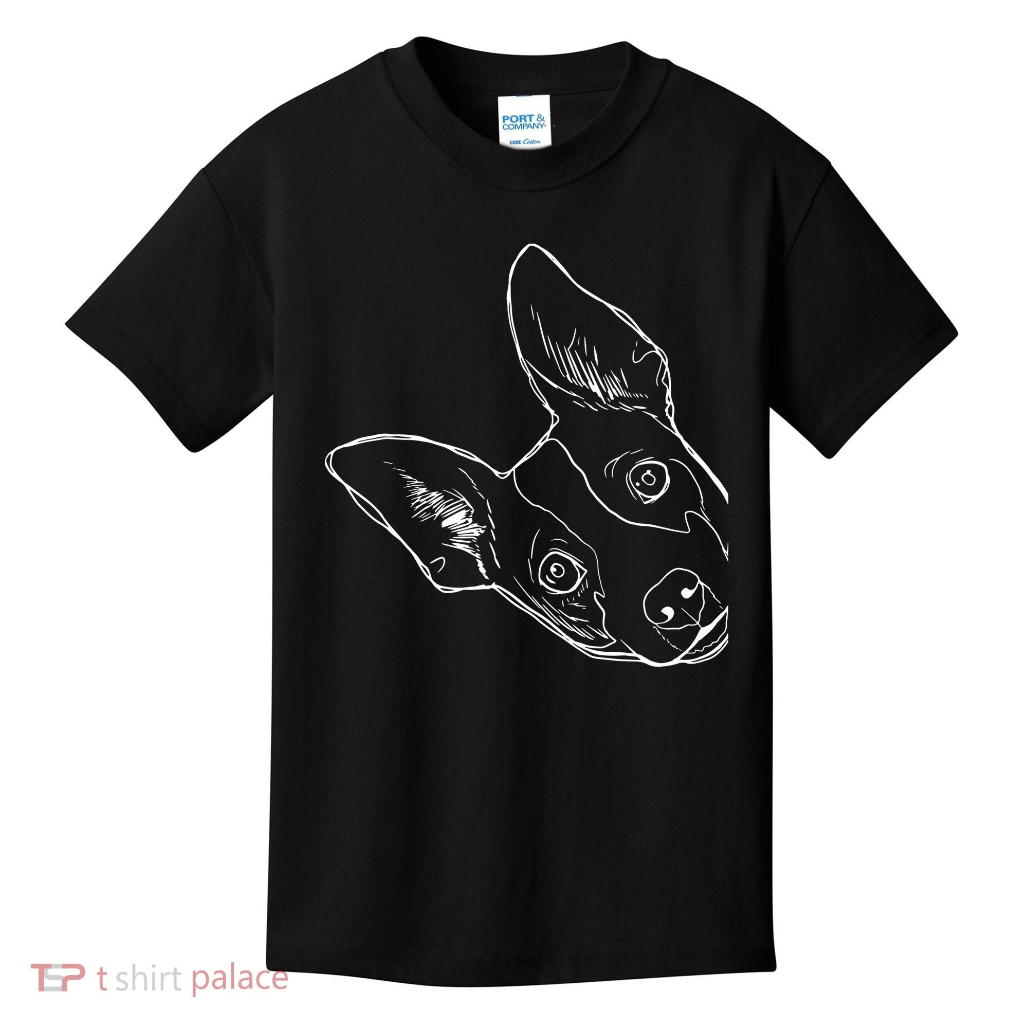 Funny Dog Rat Terrier Kids T-Shirt