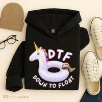 Funny Dtf River Tubing Down To Float Summer Float Trip Hoodie thumb 4