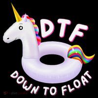 Funny Dtf River Tubing Down To Float Summer Float Trip Apron thumb 3