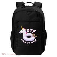 Funny Dtf River Tubing Down To Float Summer Float Trip Backpack thumb 0