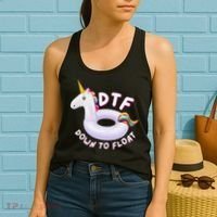 Funny Dtf River Tubing Down To Float Summer Float Trip Women's Tank Top thumb 2