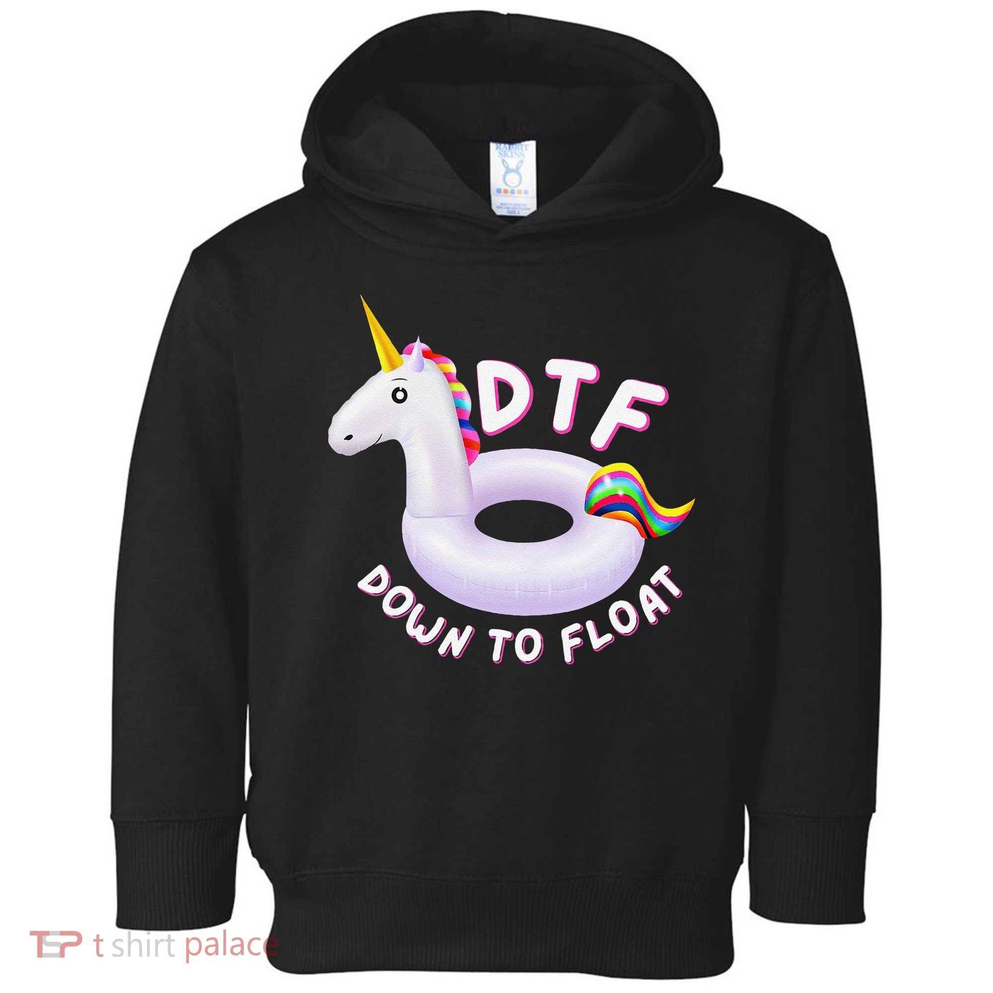 Funny Dtf River Tubing Down To Float Summer Float Trip Toddler Hoodie